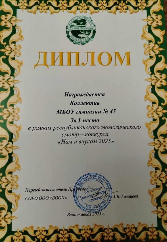 Достижения