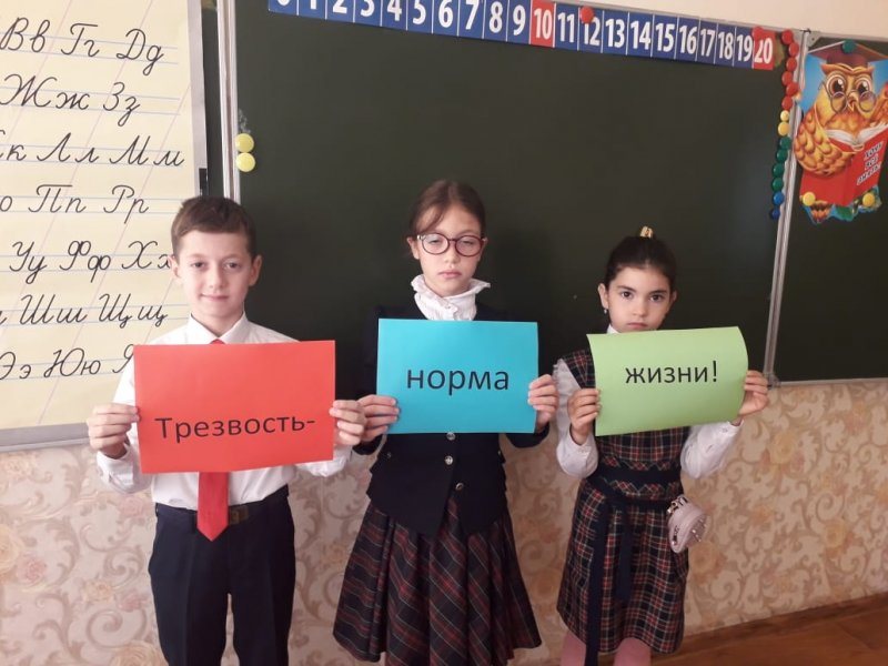 Проведение Всероссийского Дня Трезвости в МБОУ гимназии №45